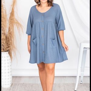 Pink Lily Dress- Size Medium (worn once) Waffle Knot Dress